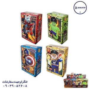 عکس اسباب بازی های عمومی لگو شخصیت مارول  9017/20 (ف) بی تی