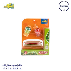 عکس اسباب بازی های عمومی فست فود ساندویچ (ب) زینگو