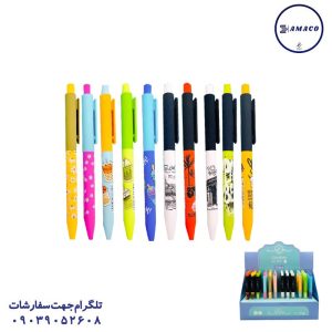 عکس نوشت افزار روان نویس فشاری کلیک رایت اسمارت پرنس