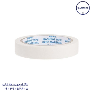 چسب 2 طرفه 10 یارد سفید پهن