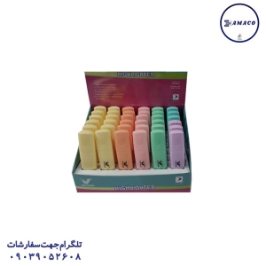 عکس نوشت افزار 60200 (36 عددی) ماژیک فسفری پاستلی 4236