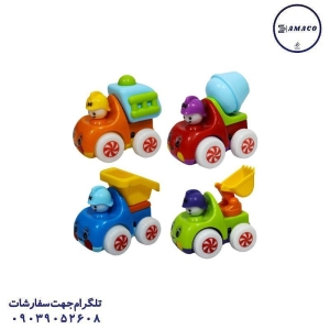 عکس اسباب بازی های پسرانه ماشین های نشکن 8 عددی 2208 (ب) راشا