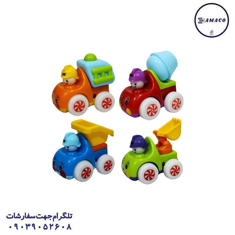 خرید ماشین های نشکن 8 عددی 2208 (ب) راشا عکس اسباب بازی های پسرانه ماشین های نشکن 8 عددی 2208 (ب) راشا