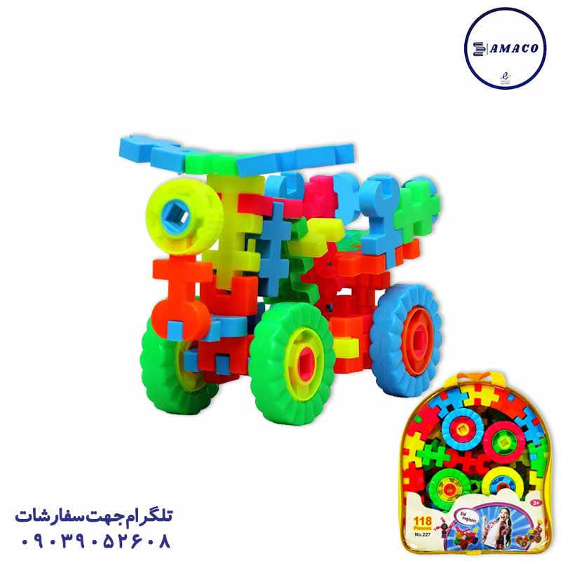خرید لگو کیفی مهندسی 118 قطعه # عکس اسباب بازی های عمومی لگو کیفی مهندسی 118 قطعه #
