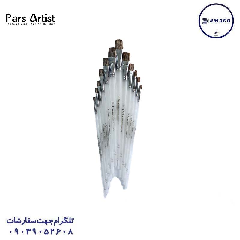 خرید قلم مو طبیعی 3050 سایز 18 پارس آرتیست عکس لوازم هنری قلم مو طبیعی 3050 سایز 18 پارس آرتیست