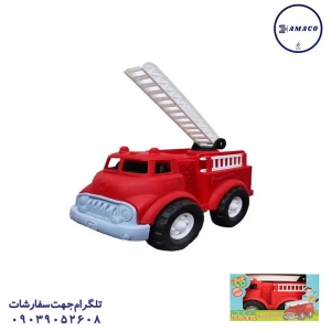 عکس اسباب بازی های پسرانه ماشین آتش نشانی بزرگ نشکن (ب) نیکو