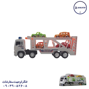 عکس اسباب بازی های پسرانه تریلی ماشین بر اسکانیا وکیوم (ب) درج