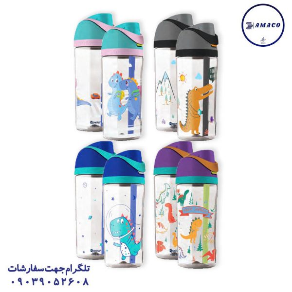 عکس لوازم مهدکودک قمقمه نی دار فانتزی 6588 شوتای