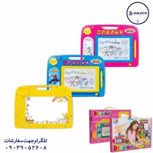 عکس اسباب بازی های عمومی تخته جادویی موزیکال رنگی 1 بردیا