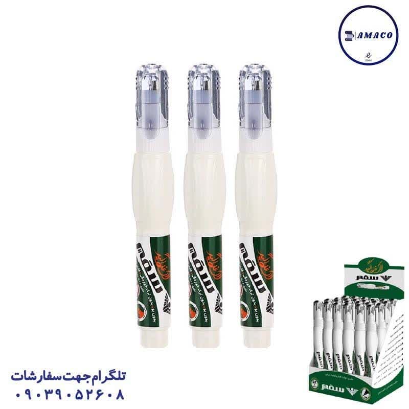 خرید لاک غلط گیر 12 میل سفیر عکس نوشت افزار لاک غلط گیر 12 میل سفیر