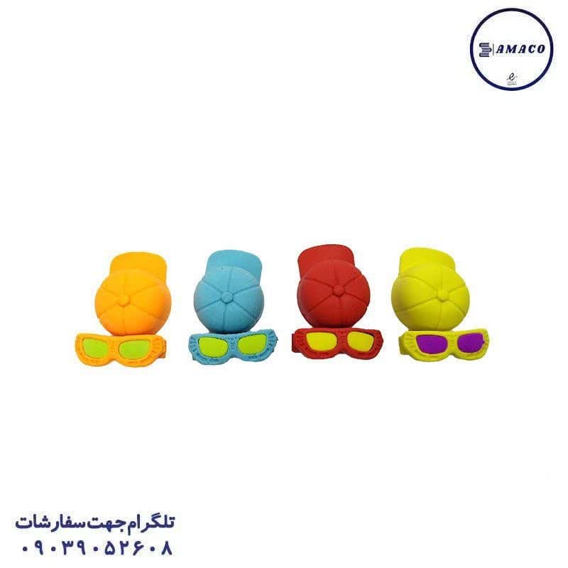 خرید پاکن فانتزی کلاه و عینک عکس پاک کن فانتزی پاکن فانتزی کلاه و عینک