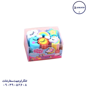 عکس سایر پاکن یونی کورن استوانه 6 عددی 8516