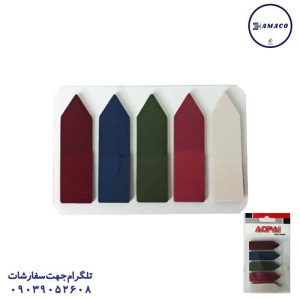 عکس نوشت افزار نوت  نشانه گذار 5 ردیفه 0407