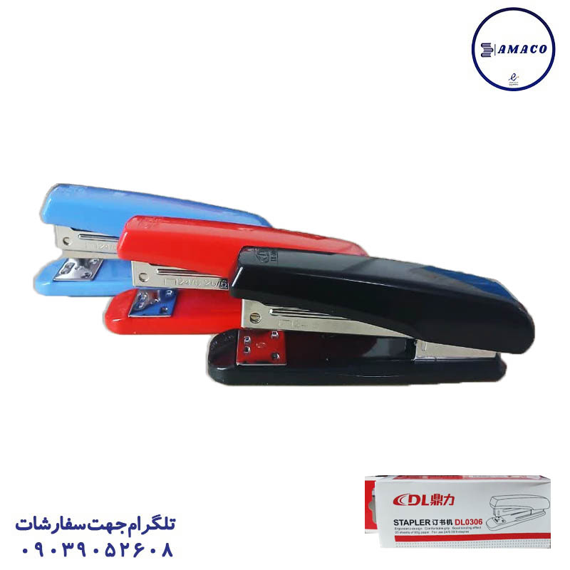 خرید ماشین دوخت 24/6 کد 0306 DL عکس ملزومات اداری ماشین دوخت 24/6 کد 0306 DL