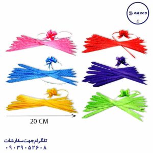 عکس لوازم جشن پاپیون اکلیلی کوچک 20 سانت تولد