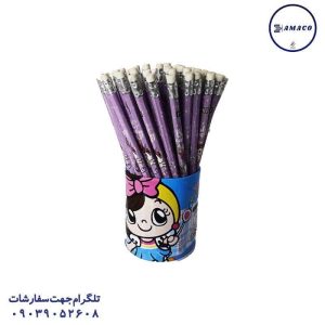 عکس مداد مداد مشکی فانتزی 72 عددی