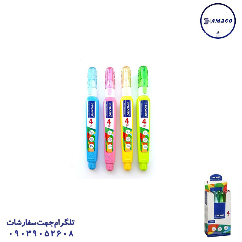خرید لاک غلط گیر 4 میل پیکاسو عکس نوشت افزار لاک غلط گیر 4 میل پیکاسو