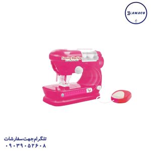 عکس اسباب بازی های دخترانه ست چرخ خیاطی و اتو کد 6677