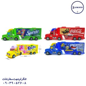 عکس اسباب بازی های پسرانه کامیون نوشابه (ب)