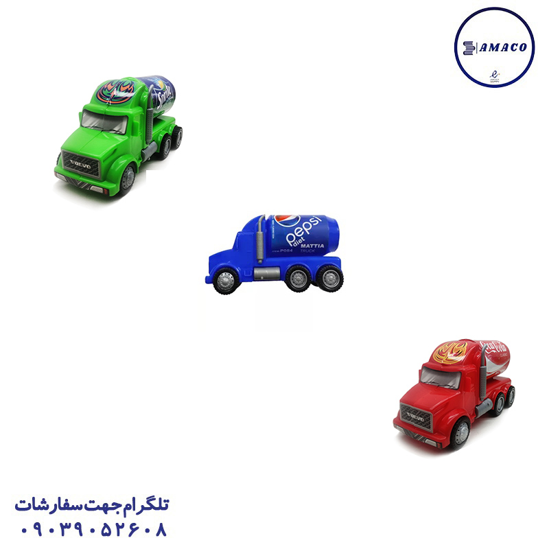 خرید کامیون نوشابه (ب) عکس اسباب بازی های پسرانه کامیون نوشابه (ب)