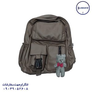 عکس سایر کوله فانتزی پیو خارجی خرس دار (کد6279)(ک)