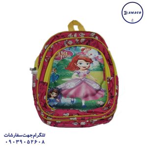 عکس کیف کیف مهدکودک دوجیب پارچه خارجی (کد44)(ک)