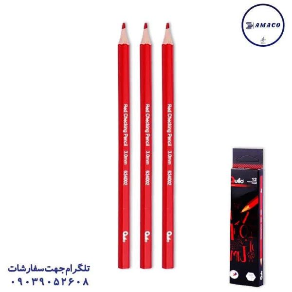 عکس مداد مداد قرمز 3 گوش  634162 کویلو