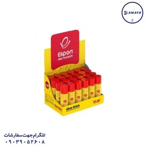 عکس چسب ماتیکی چسب ماتیکی 15 گرم  (24) الیپون
