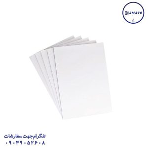 عکس کاغذو مقوا و فوم مقوا رسم A4 (100 عددی)