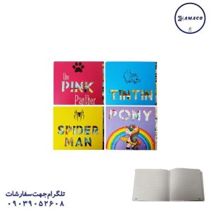 عکس دفترچه یادداشت خشتی جلد سخت کارن