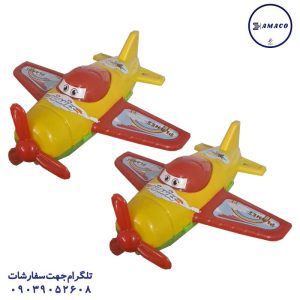 عکس اسباب بازی های پسرانه هواپیما سلفونی  (ب) احسان