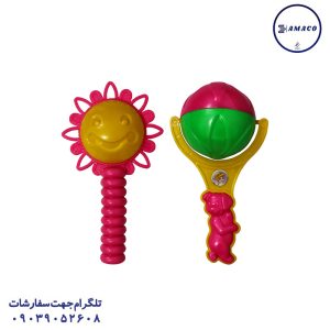 عکس اسباب بازی های عمومی جغجغه 2 قلو سلفونی (ب) احسان