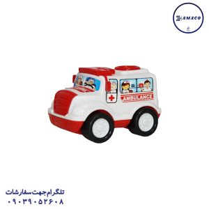 عکس اسباب بازی های پسرانه آمبولانس سلفونی  (ب) احسان