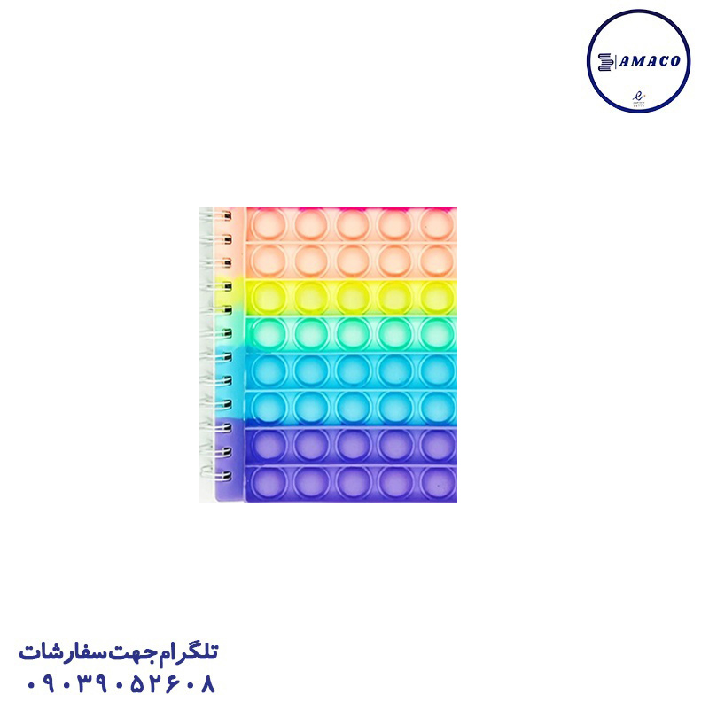 خرید یادداشت 1.16 پاپتی موزی عکس دفترچه یادداشت 1.16 پاپتی موزی