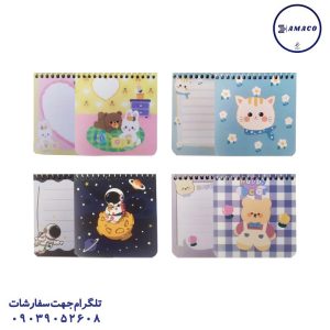 عکس دفترچه یادداشت 10*10   220 سویل