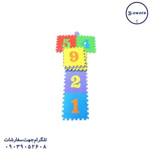 عکس اسباب بازی های عمومی کفپوش 9 عددی مدل لی لی بهتا