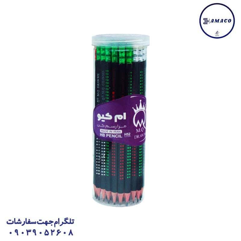 خرید مداد مشکی چوب مشکی ام کیو عکس نوشت افزار مداد مشکی چوب مشکی ام کیو