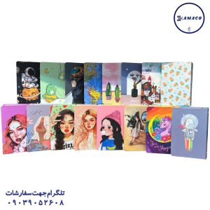 عکس دفتر کلاسوری یادداشت کلاسوری جلد سخت 1315/1316 سویل