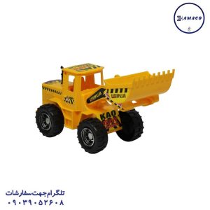 عکس اسباب بازی های عمومی کامیون لودر بر کوچک وکیوم (ب) درج