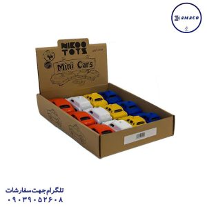 عکس اسباب بازی های پسرانه ماشین راهسازی نشکن 12 عددی  (ب) نیکو