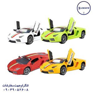 عکس اسباب بازی های پسرانه ماشین لامبورگینی در باز شو تسما