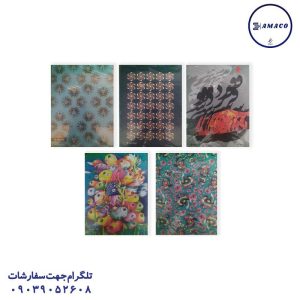 عکس دفتر کلاسوری کلاسور 100 قفل پلاستیک میکرو