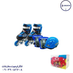 عکس اسباب بازی های عمومی کفش اسکیت (ب) تسما