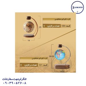 عکس سایر کره مغناطیسی سایز 14  کد 120 ایده