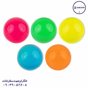 عکس اسباب بازی های عمومی توپ شیطونک بزرگ ژله ای  (ب)