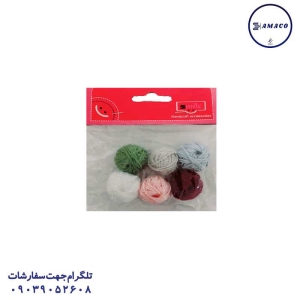 عکس لوازم کمک آموزشی کاموا 6 عددی اسمایل