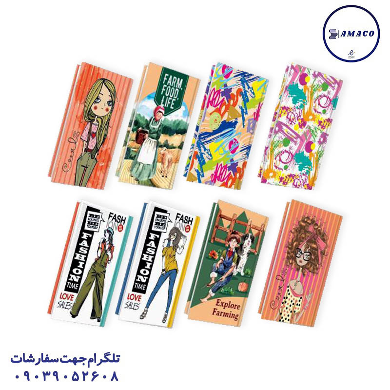 خرید یادداشت پالتویی جلد سخت کد 167 عرش عکس دفترچه یادداشت پالتویی جلد سخت کد 167 عرش