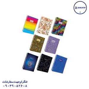 عکس دفتر پلنر یادداشت پلنر رقعی جلد سخت کد 140 عرش