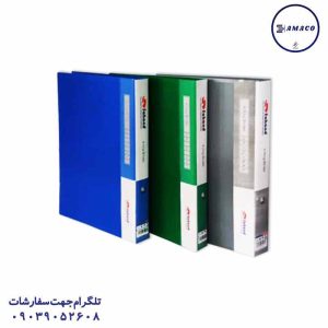 عکس دفتر کلاسوری کلاسور 4 حلقه A3 سهند