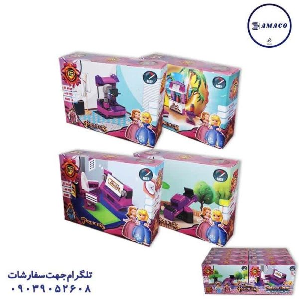 عکس اسباب بازی های دخترانه لگو شخصیت باربی کوچک 4 مدل  6021.24 بی تی